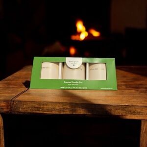 Kate Spade Scented Candle Trio‎ NEW